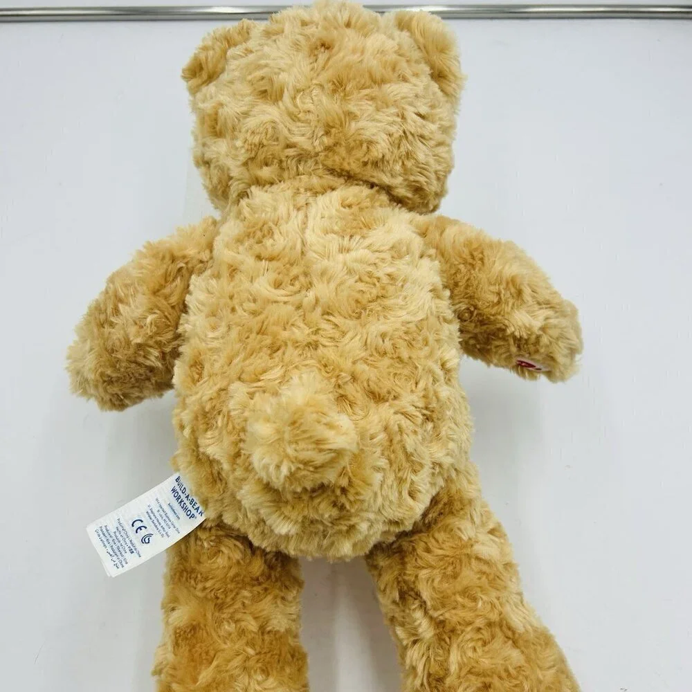Build-A-Bear Happy Hugs Teddy Bear Plush Soft Tan Swirl Fur 18